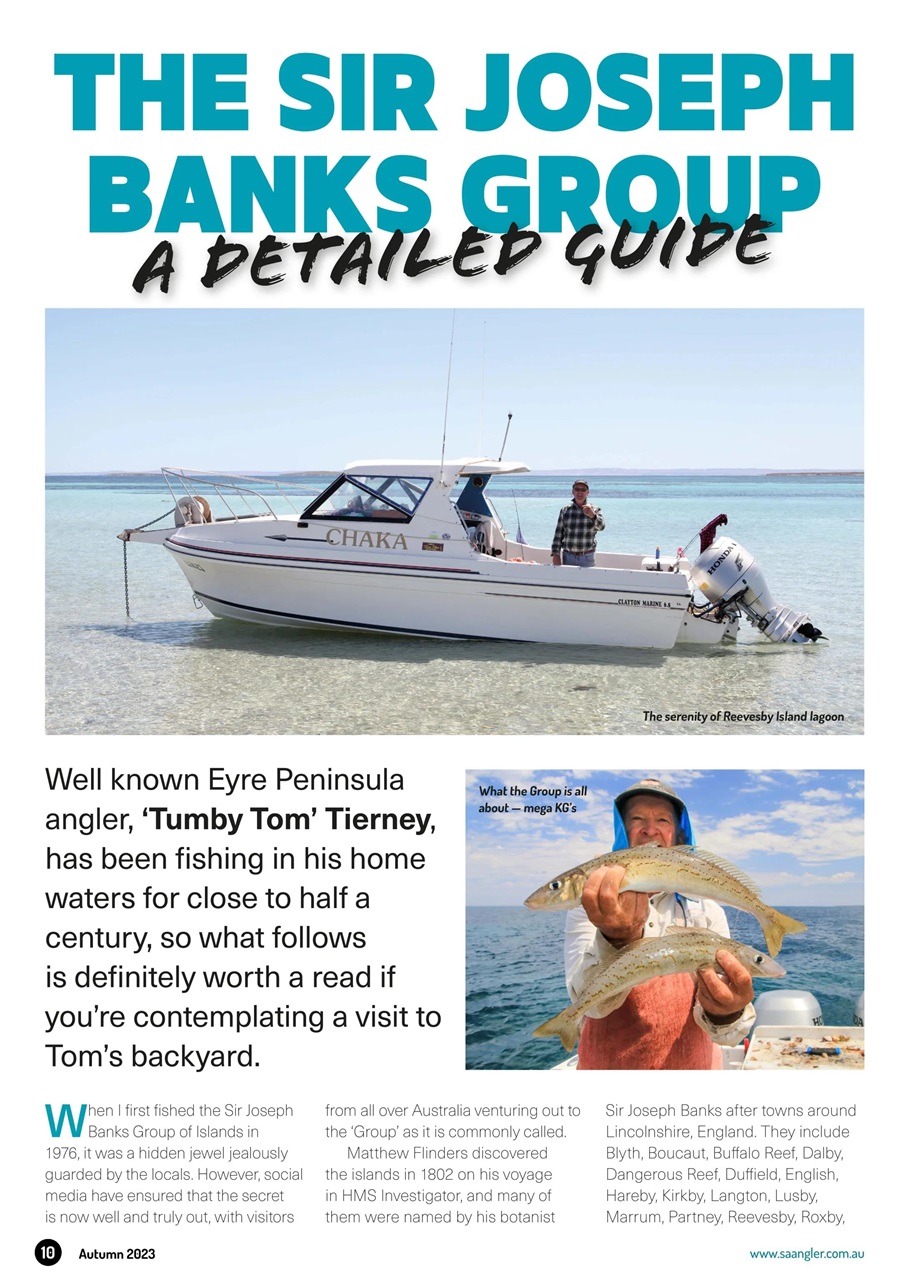 South Australian Angler Preview Pages