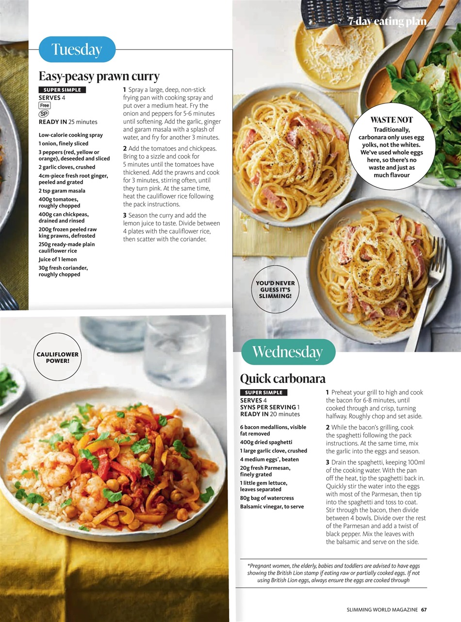 Slimming World Preview Pages