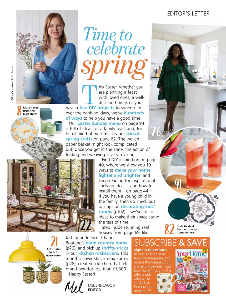 Your Home Magazine Preview Pages