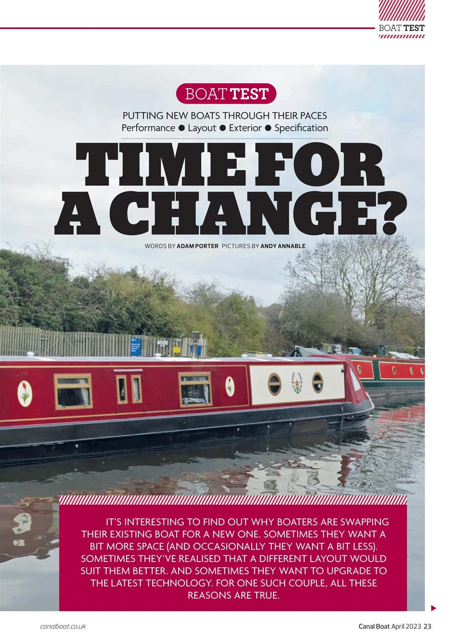 Canal Boat Preview Pages