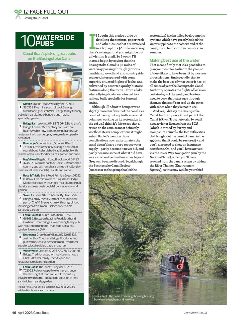 Canal Boat Preview Pages