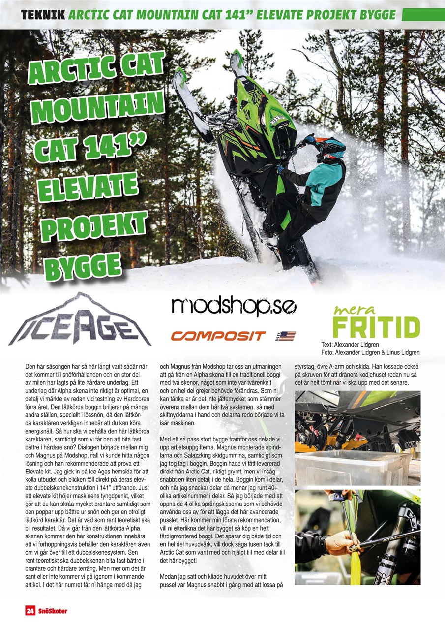 Tidningen Snöskoter Preview Pages