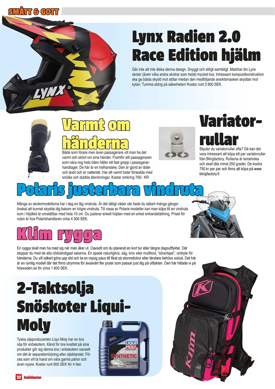 Tidningen Snöskoter Preview Pages