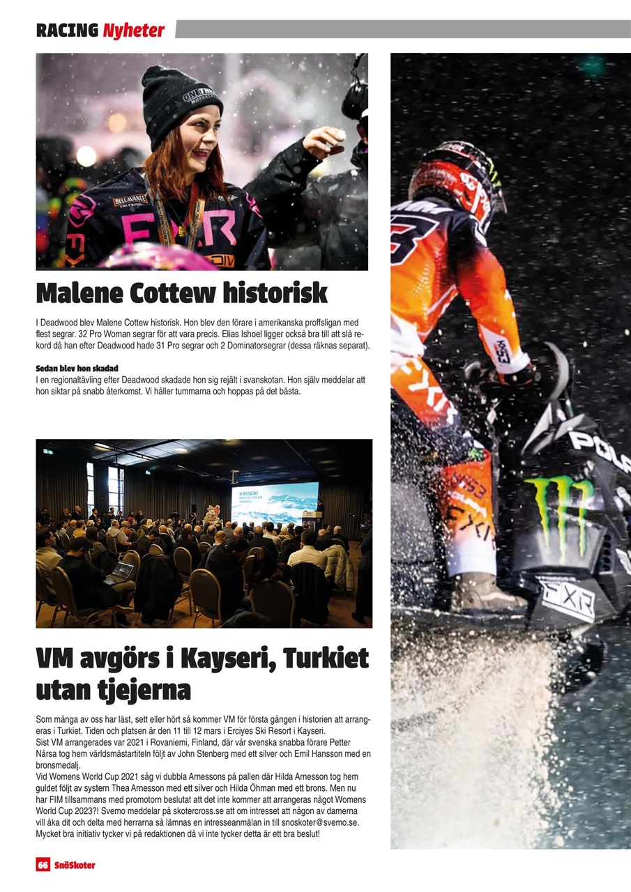 Tidningen Snöskoter Preview Pages