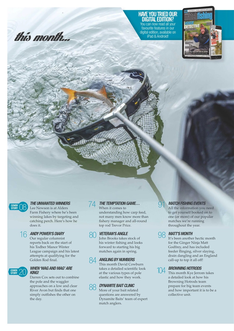 Match Fishing Preview Pages