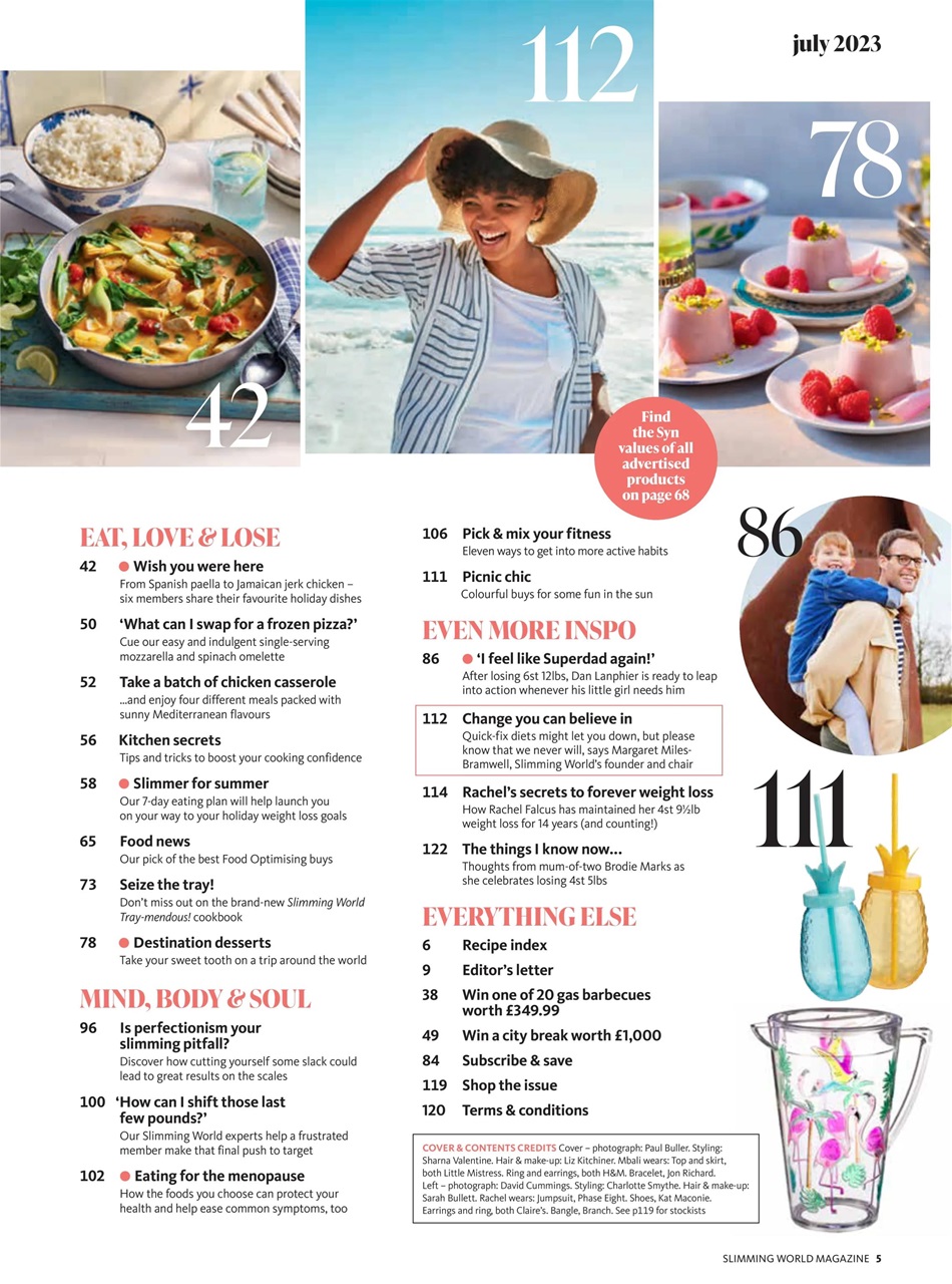 Slimming World Preview Pages
