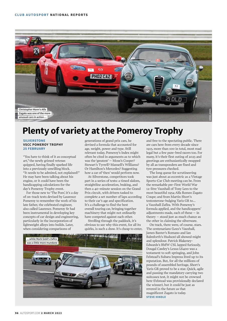 Autosport Preview Pages