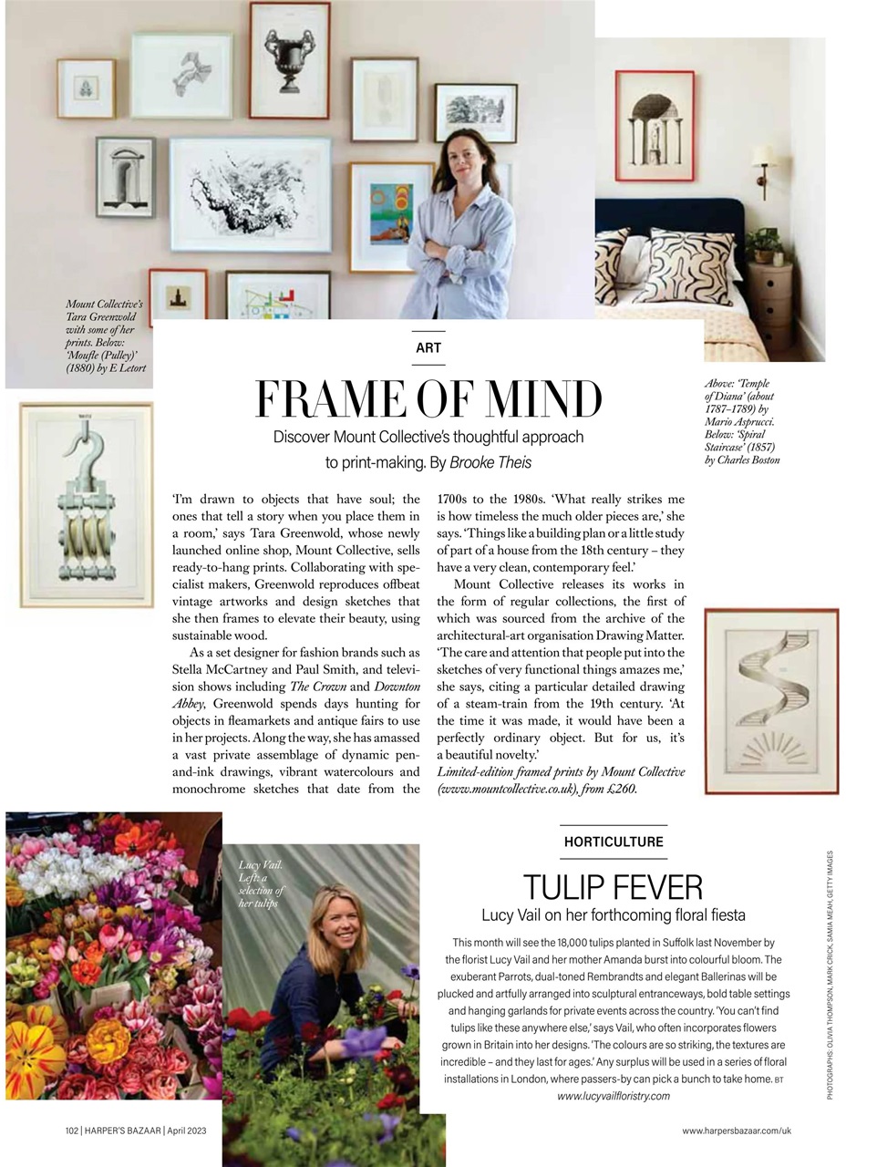 Harper's Bazaar Preview Pages