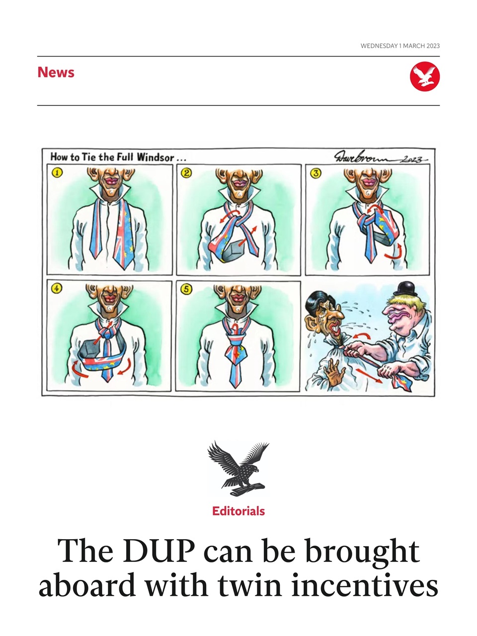 The Independent Daily Edition Newspaper Preview Pages