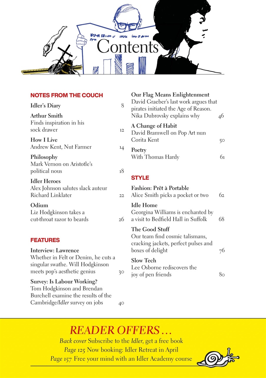 The Idler Magazine Preview Pages