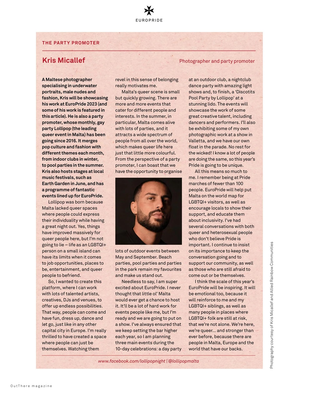 OutThere Preview Pages