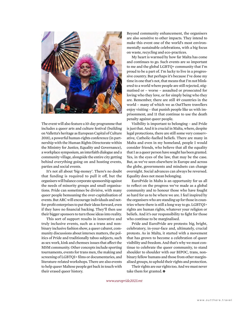 OutThere Preview Pages