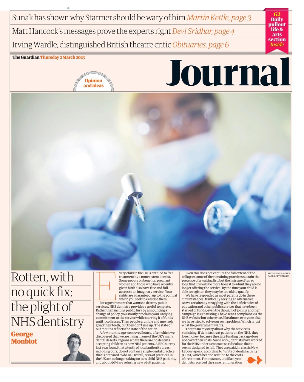 The Guardian Newspaper Preview Pages