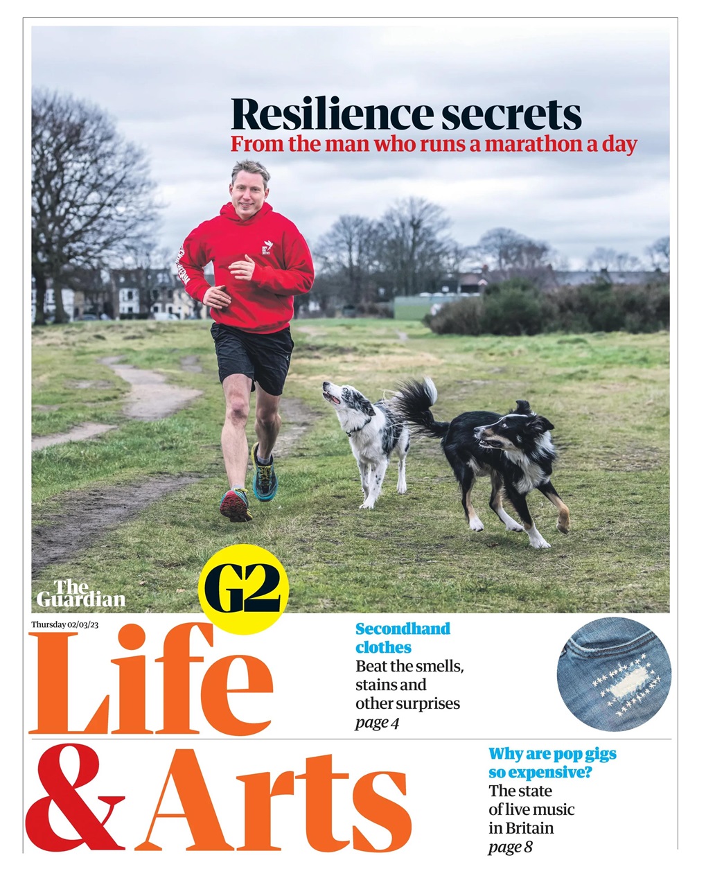 The Guardian Newspaper Preview Pages