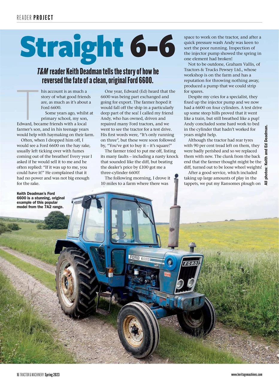 Tractor & Machinery Preview Pages