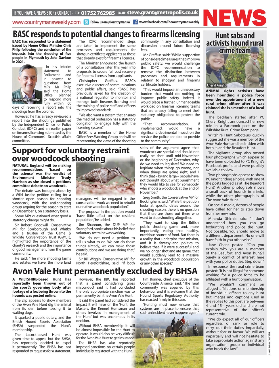 Countryman's Weekly Preview Pages