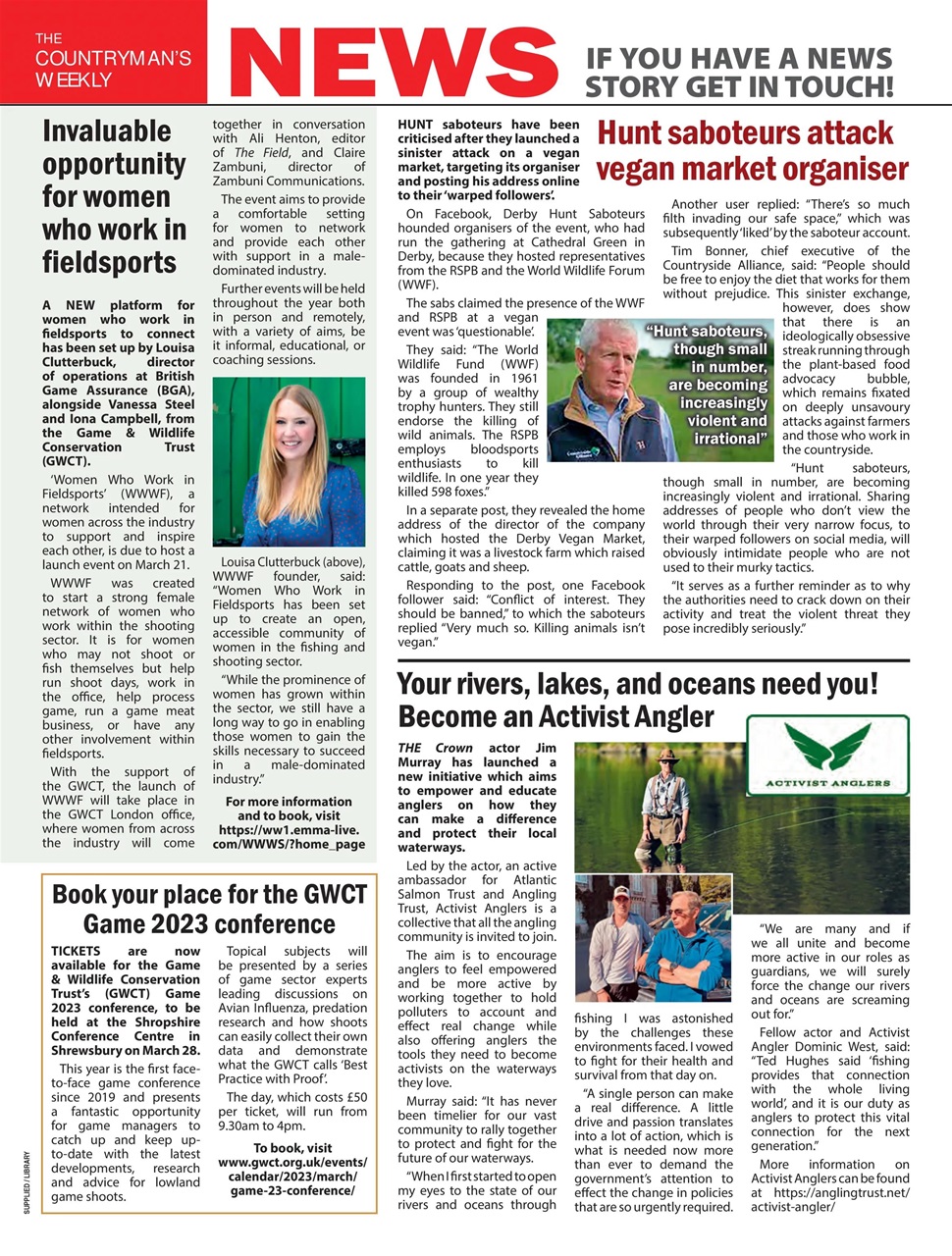 Countryman's Weekly Preview Pages