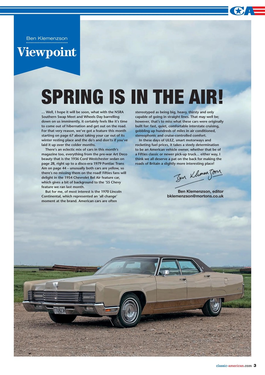 Classic American Magazine Preview Pages
