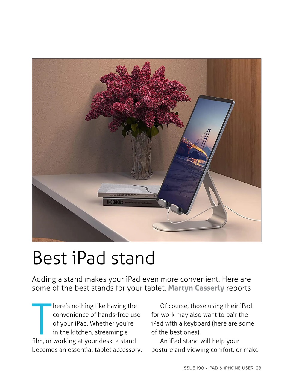 iPad and iPhone User Preview Pages