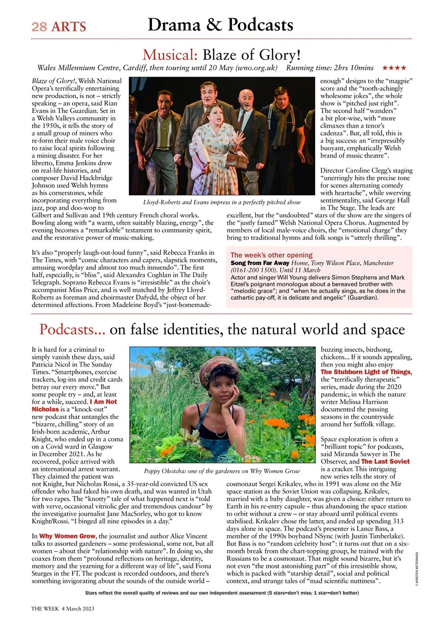 The Week Preview Pages