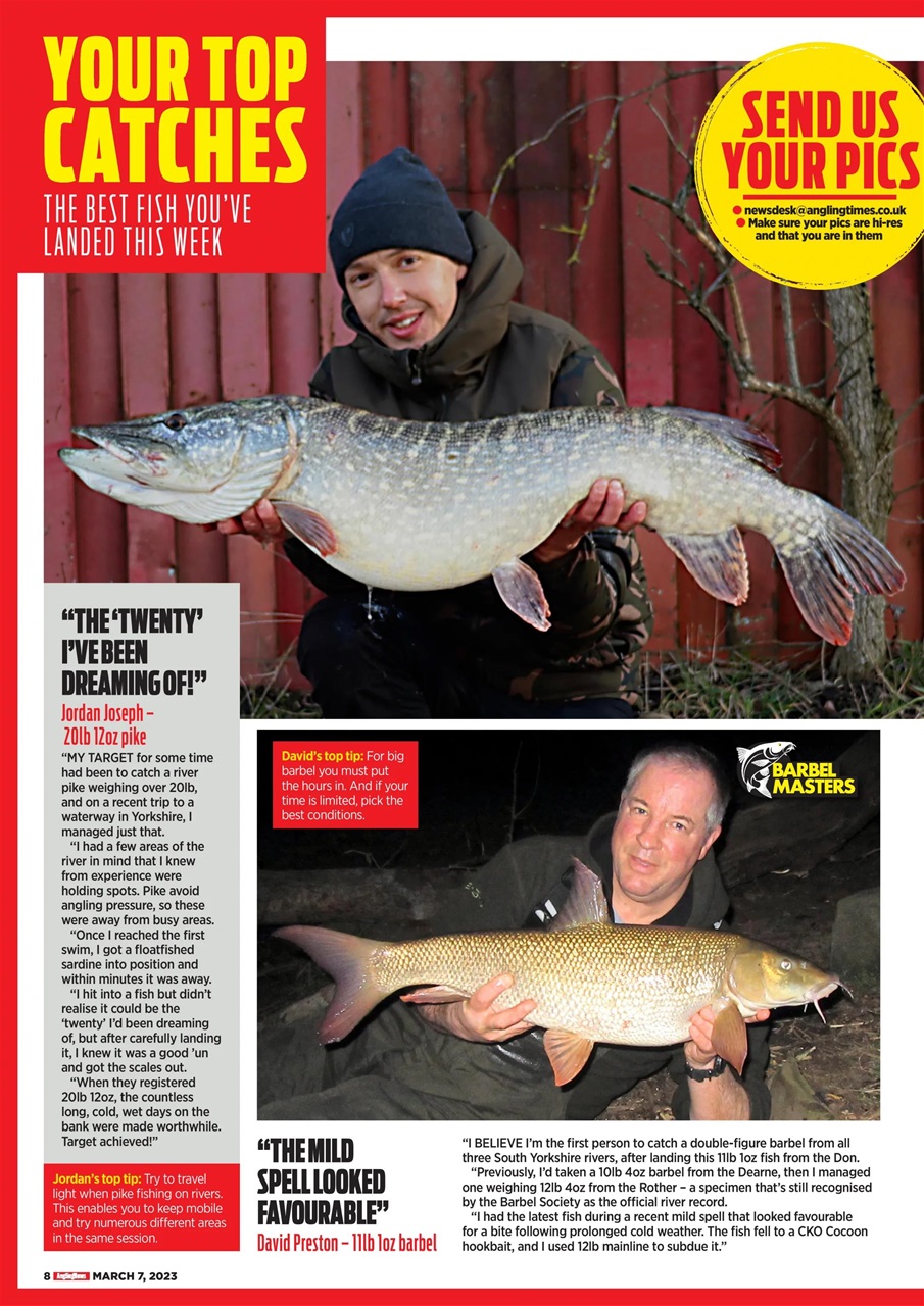 Angling Times Preview Pages