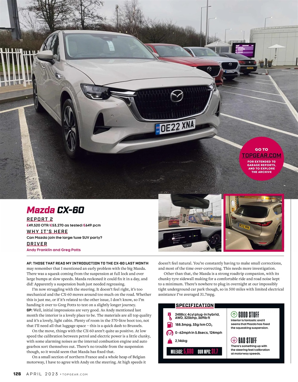BBC Top Gear Magazine Preview Pages