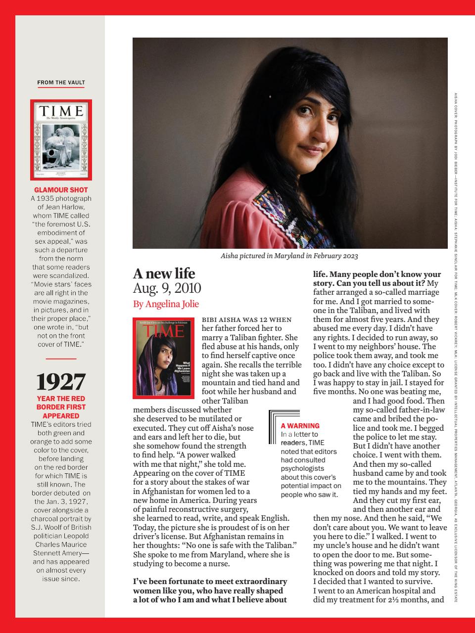 TIME Magazine Europe Preview Pages