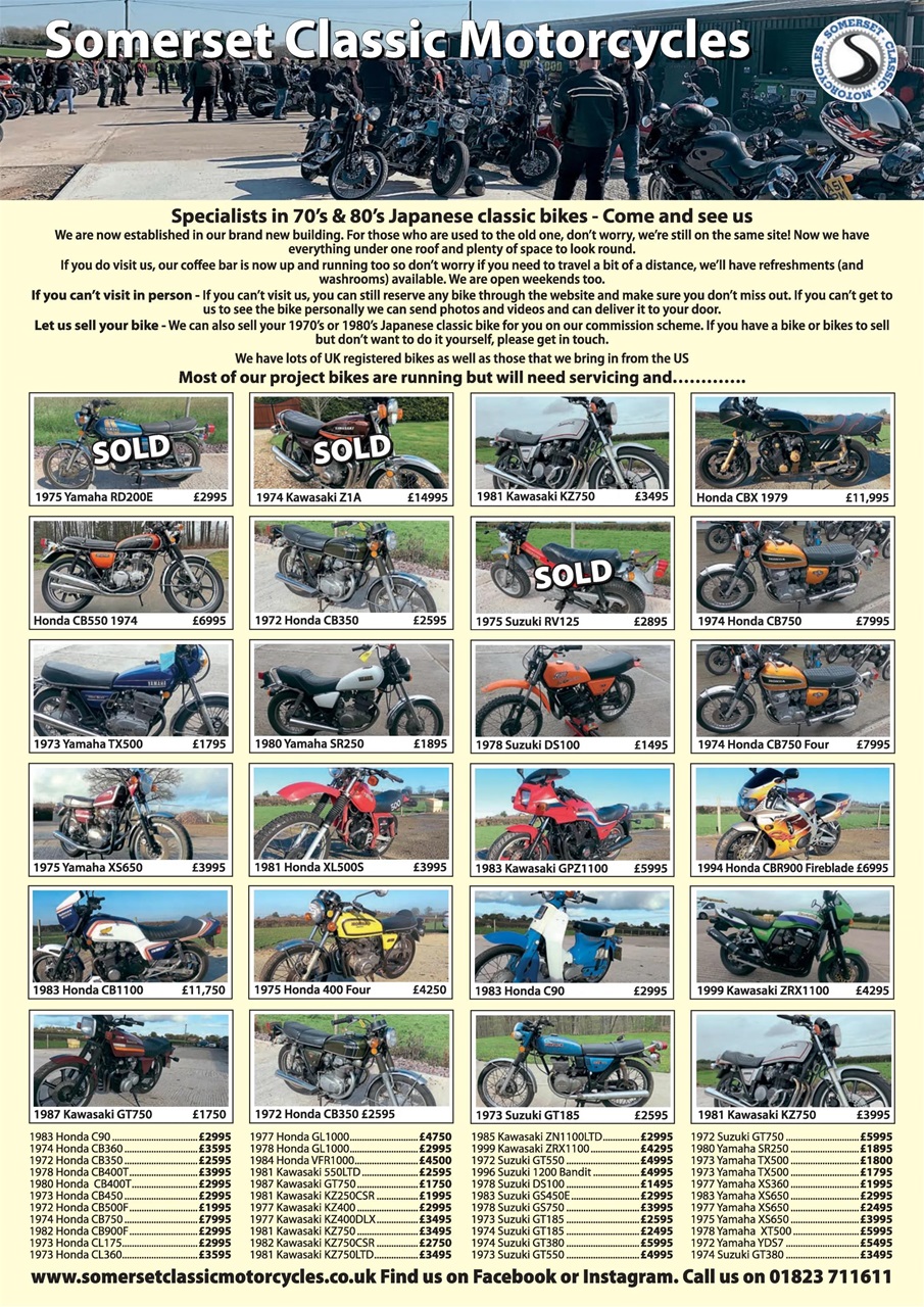 Classic Motorcycle Mechanics Preview Pages
