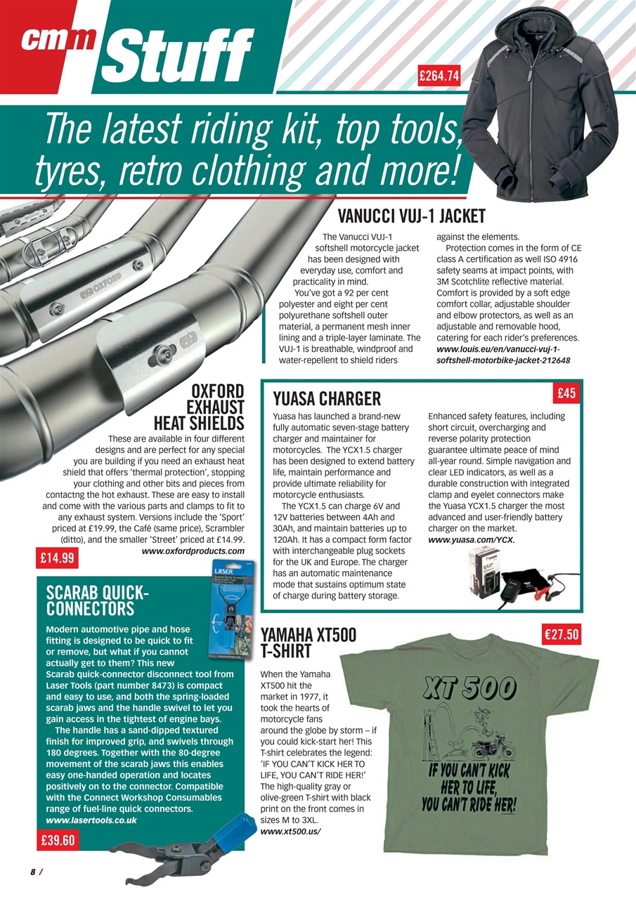 Classic Motorcycle Mechanics Preview Pages