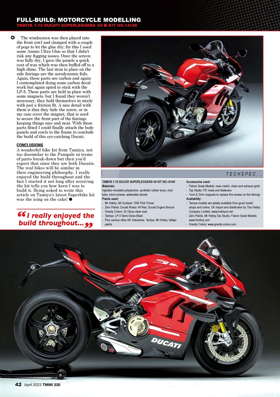 Tamiya Model Magazine Preview Pages