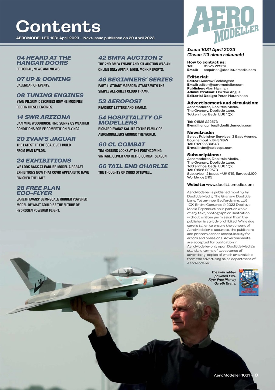 AeroModeller Preview Pages