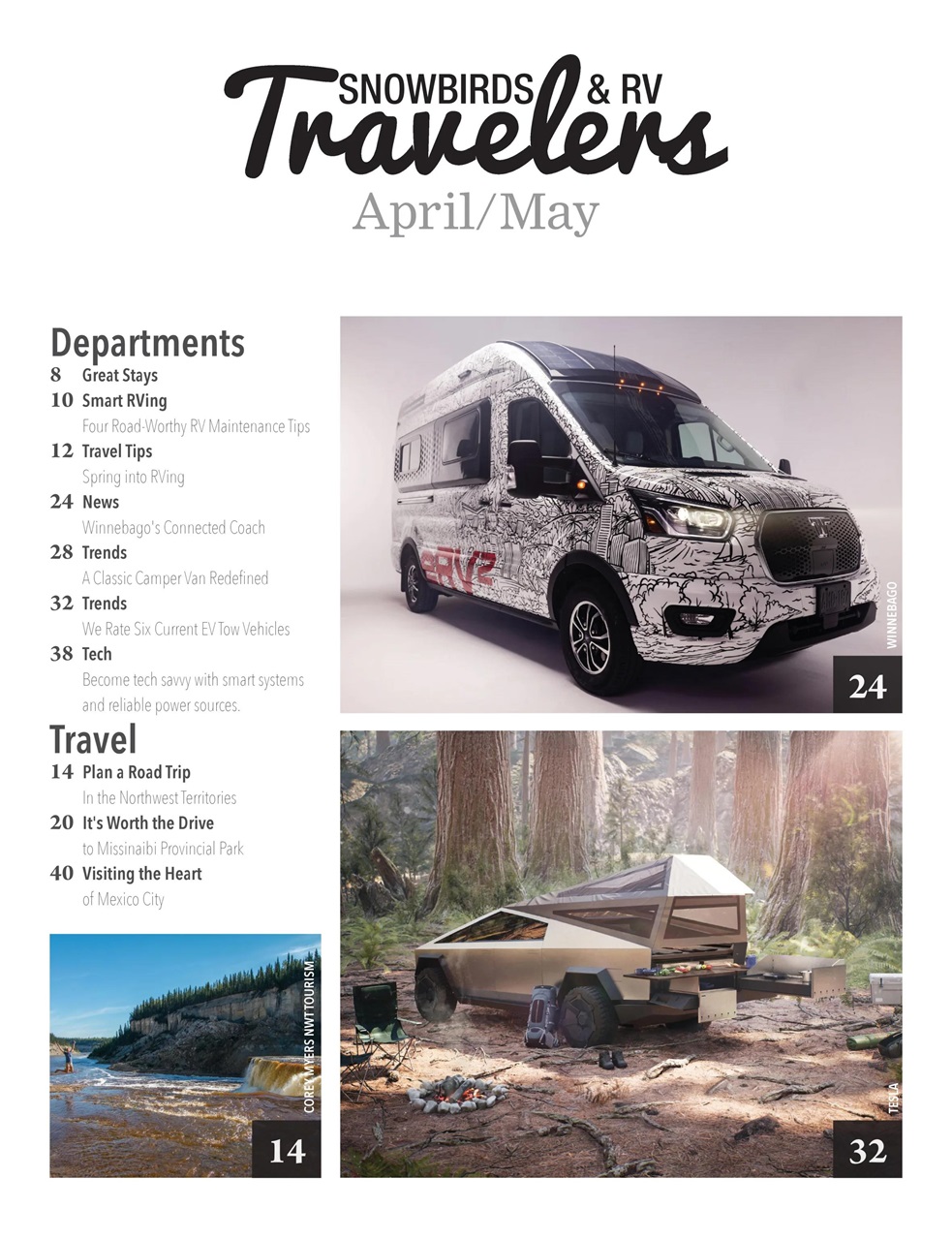 Snowbirds & RV Travelers Preview Pages