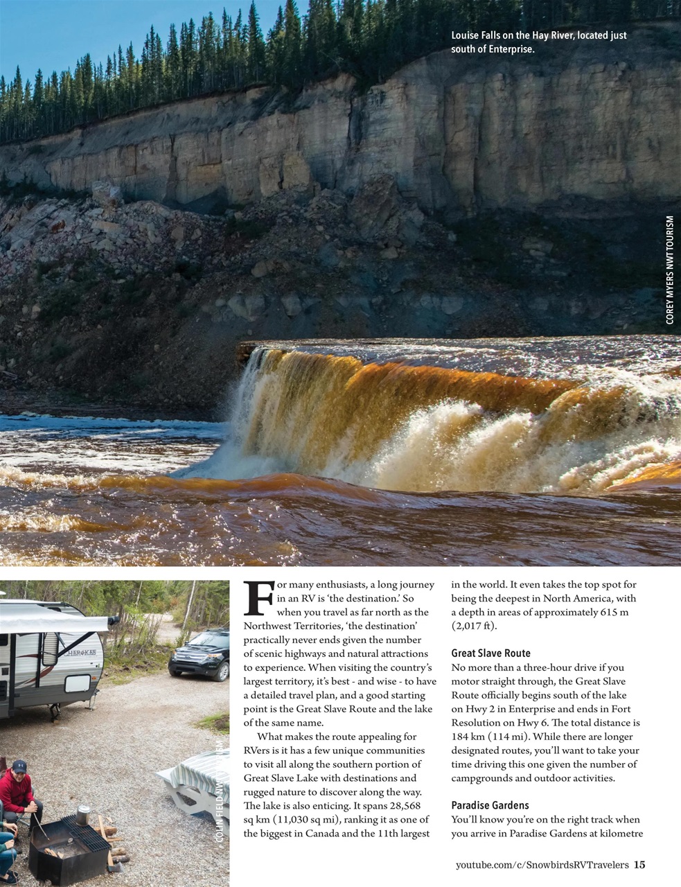 Snowbirds & RV Travelers Preview Pages