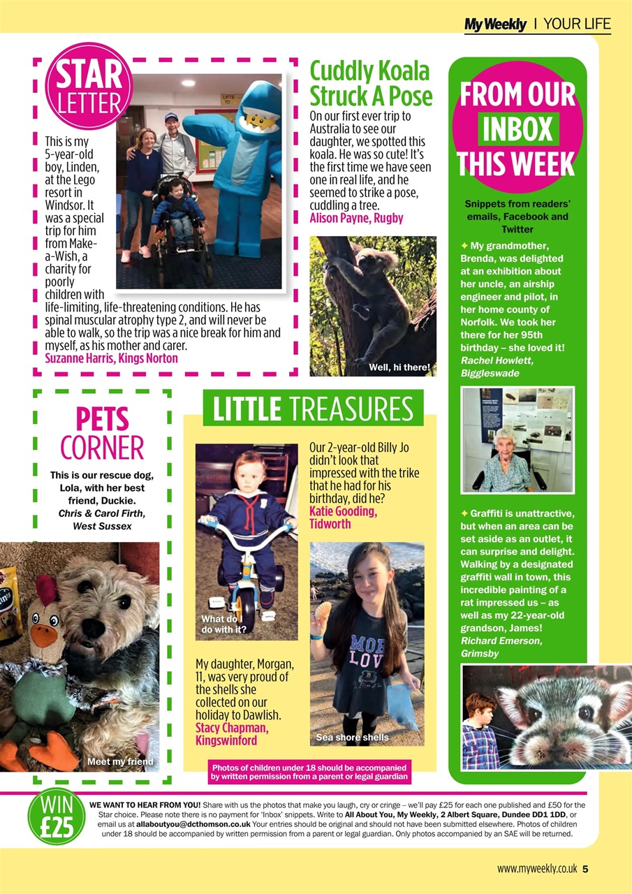 My Weekly Preview Pages