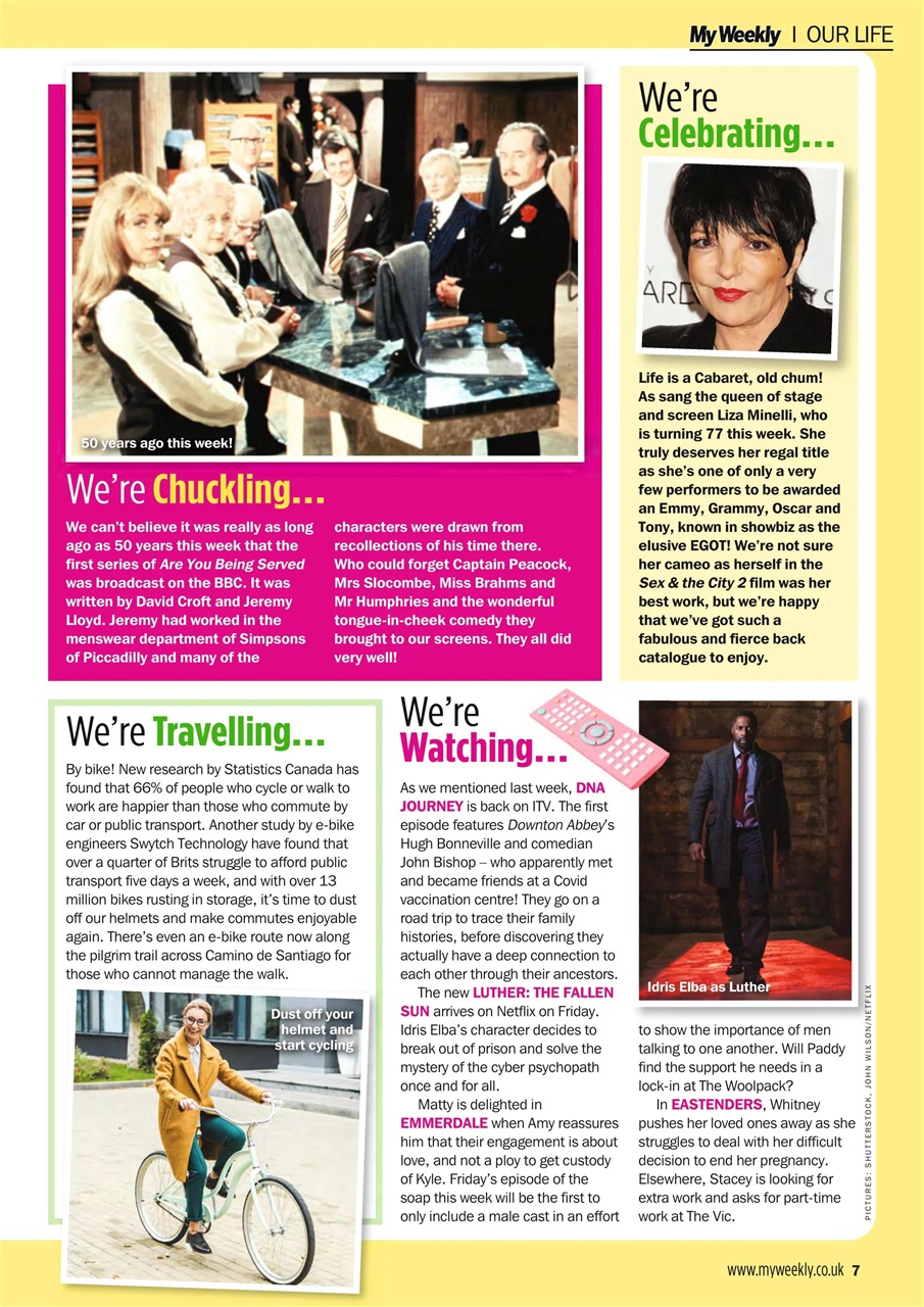 My Weekly Preview Pages