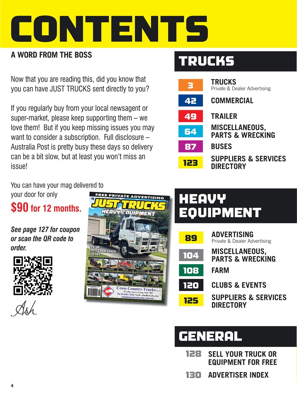 JUST TRUCKS Preview Pages