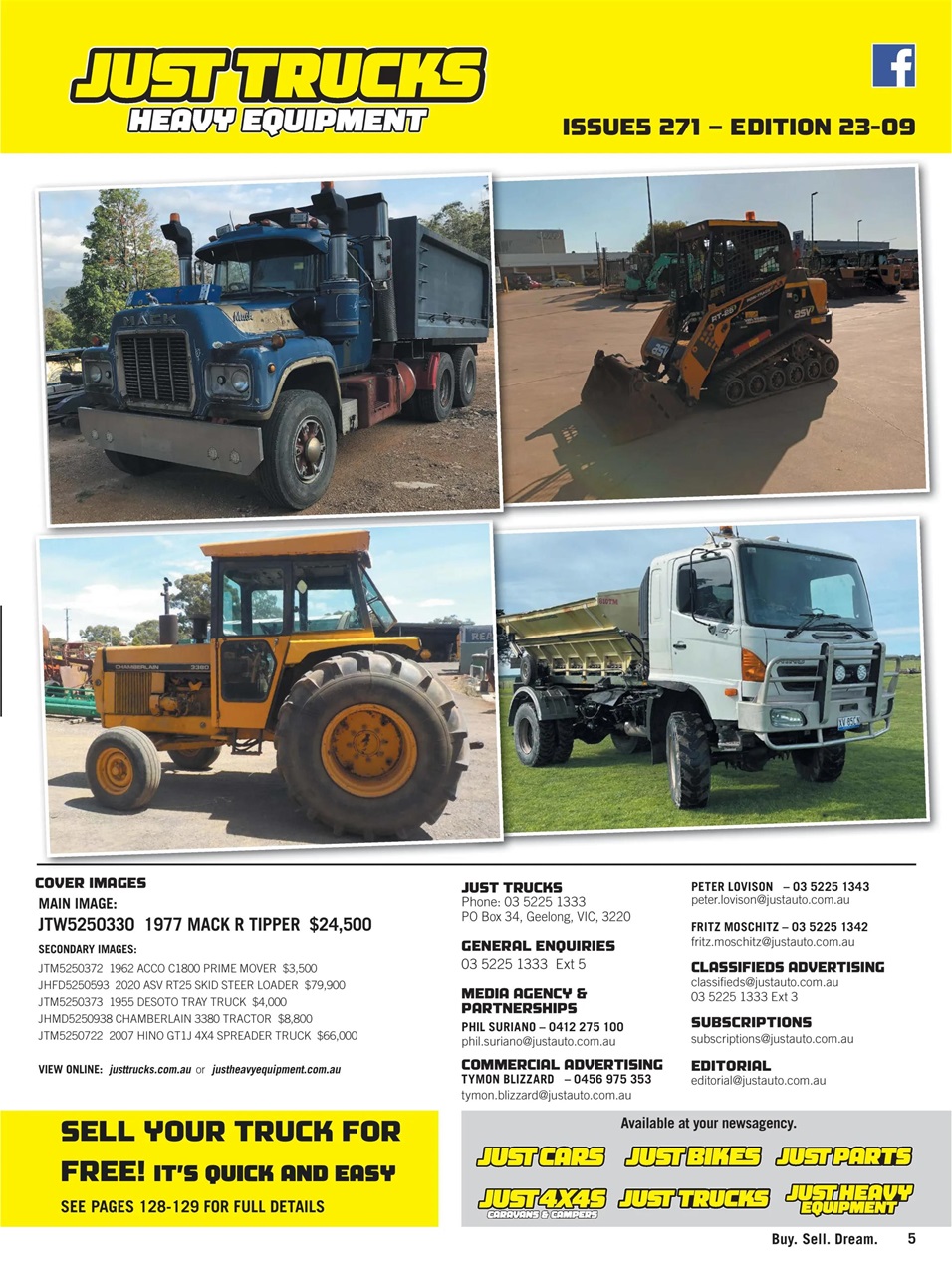 JUST TRUCKS Preview Pages