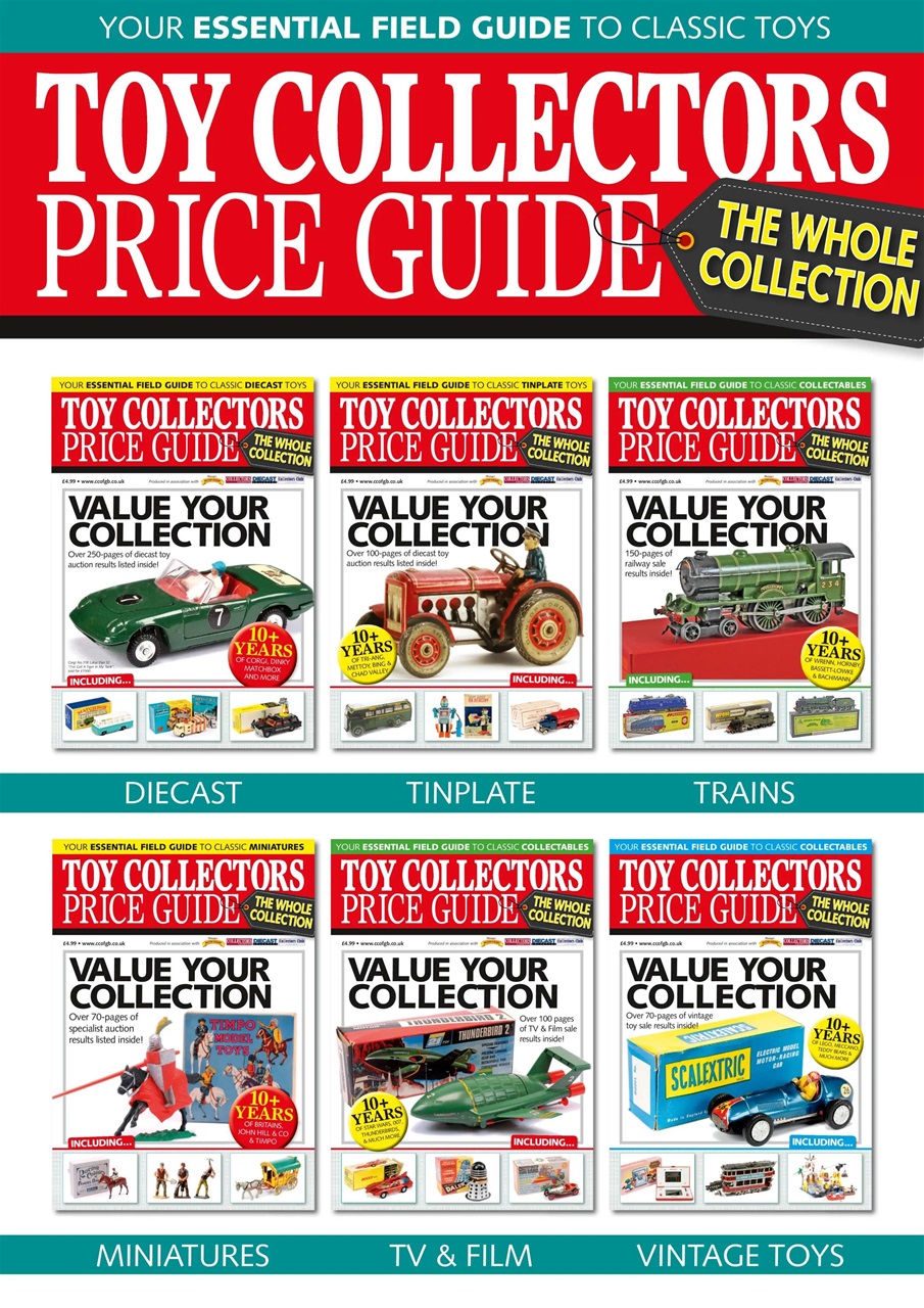 Toy Collectors Price Guide Preview Pages