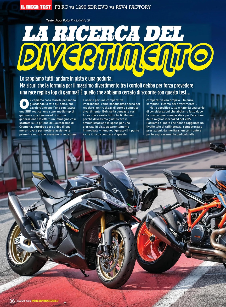 Superbike Italia Preview Pages