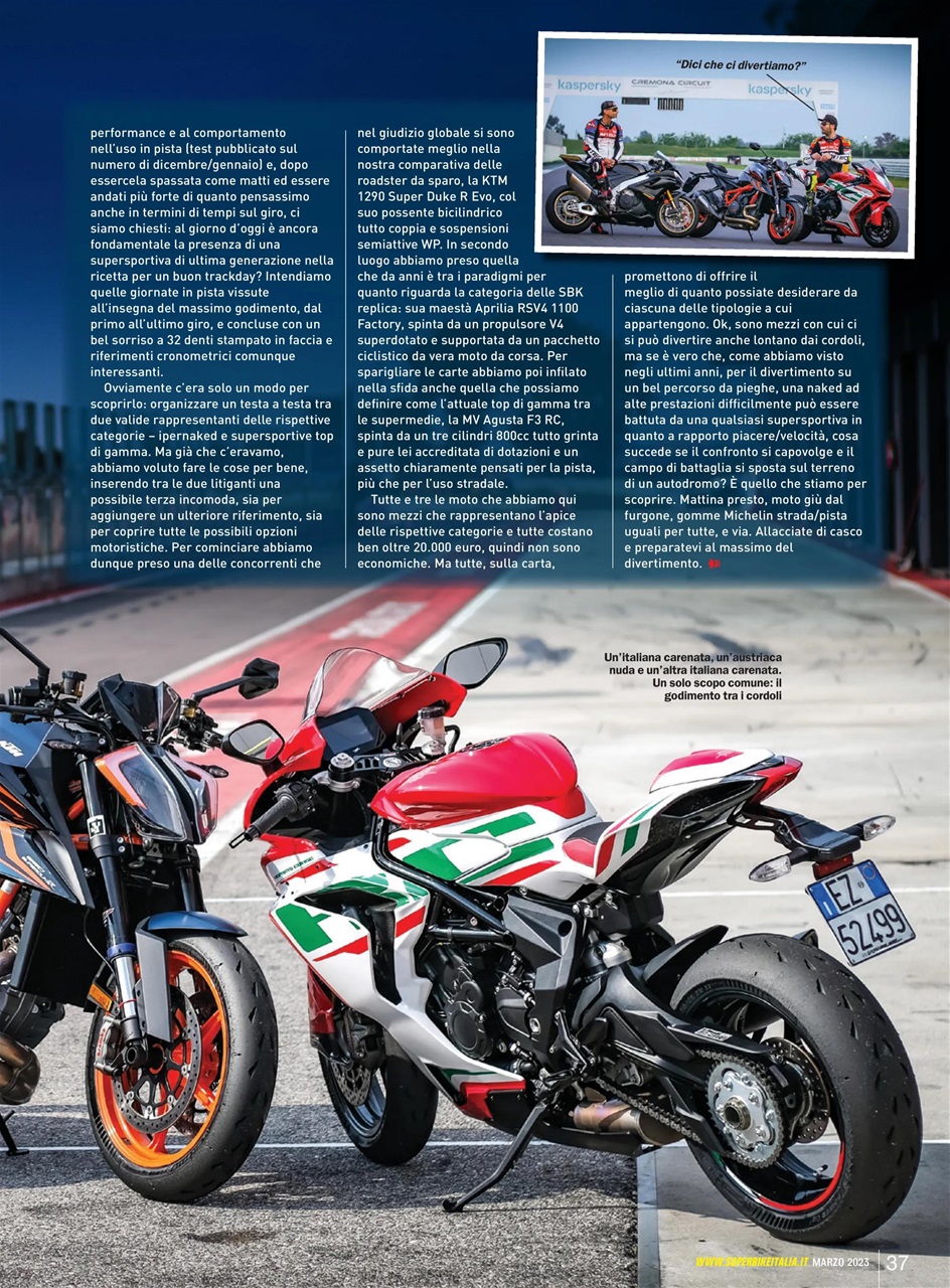 Superbike Italia Preview Pages