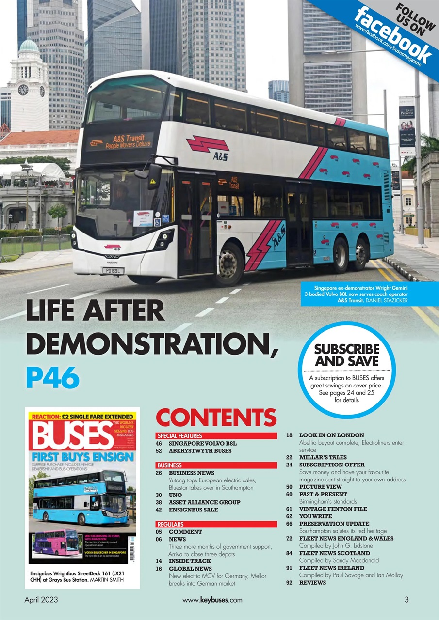 Buses Magazine Preview Pages