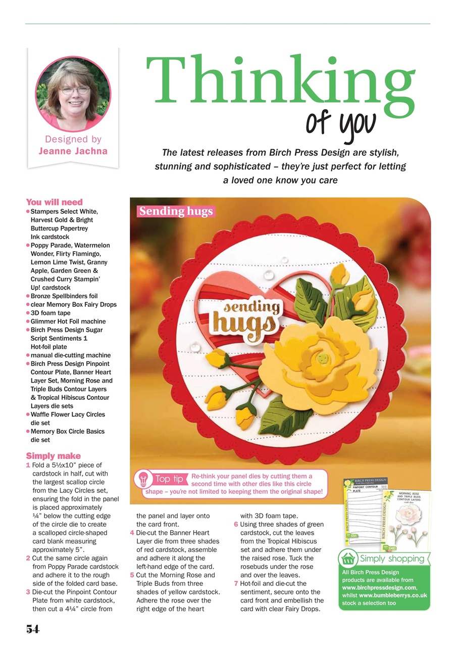 Simply Cards & Papercraft Preview Pages