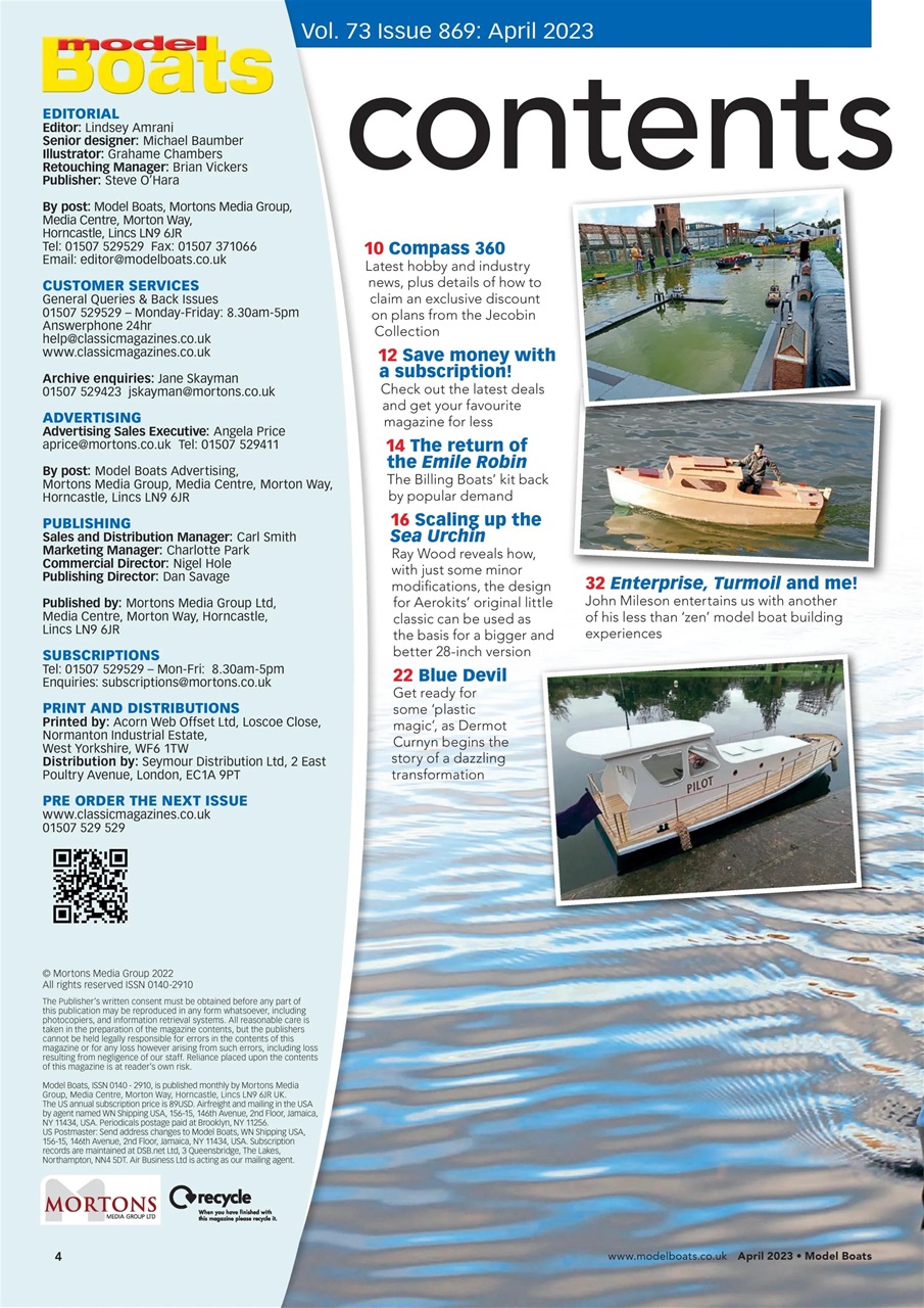 Model Boats Preview Pages