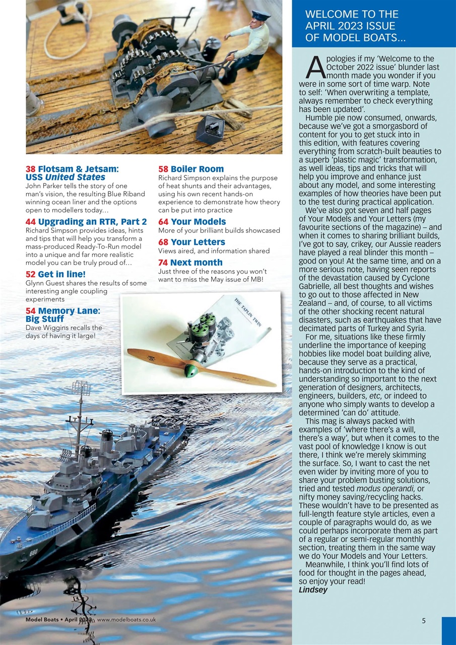 Model Boats Preview Pages