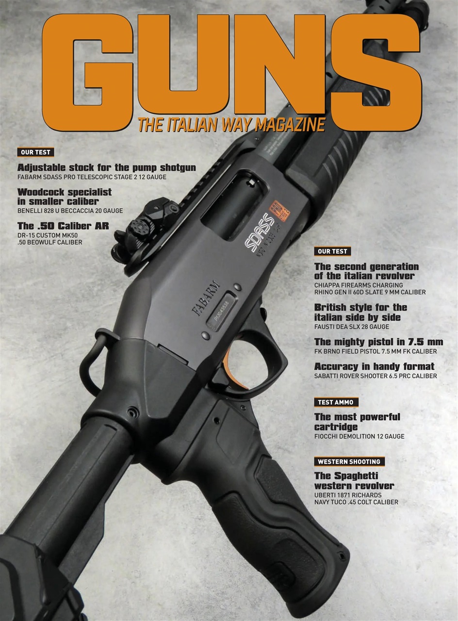 GUNS: The Italian Way Magazine Preview Pages