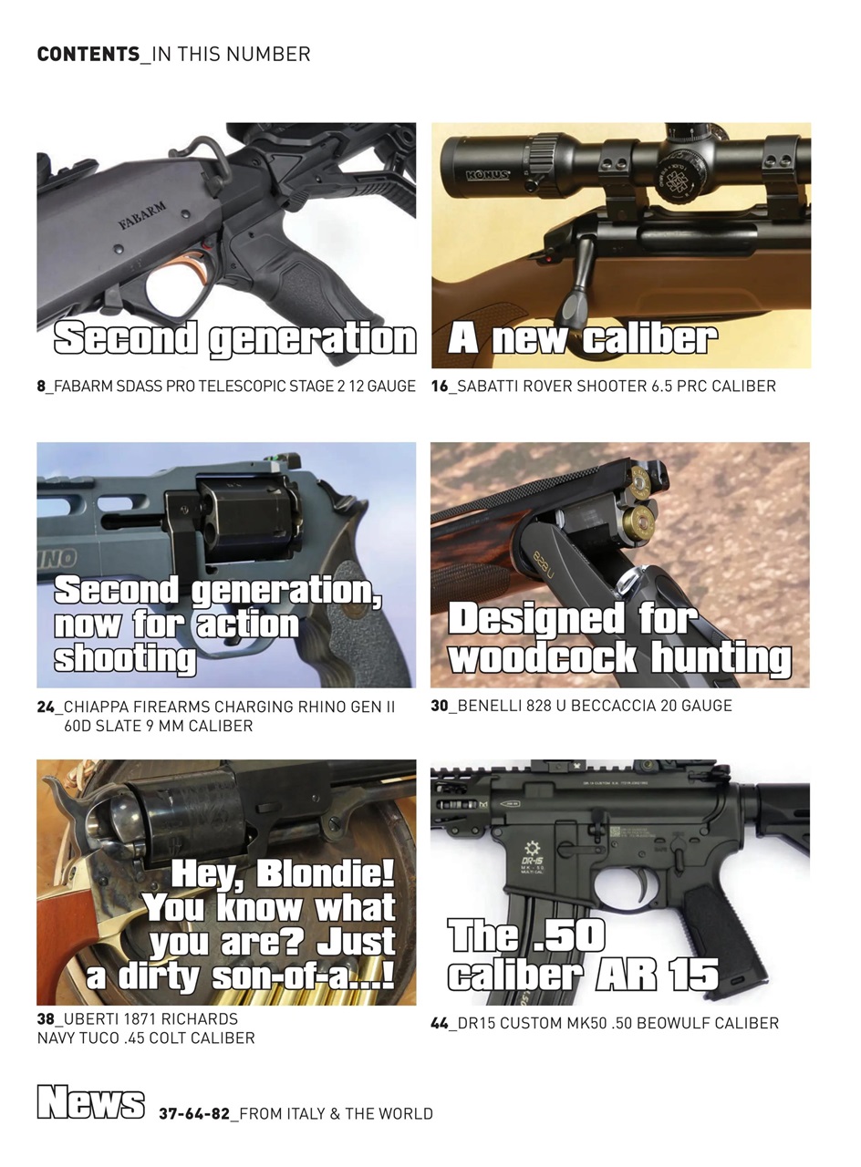 GUNS: The Italian Way Magazine Preview Pages