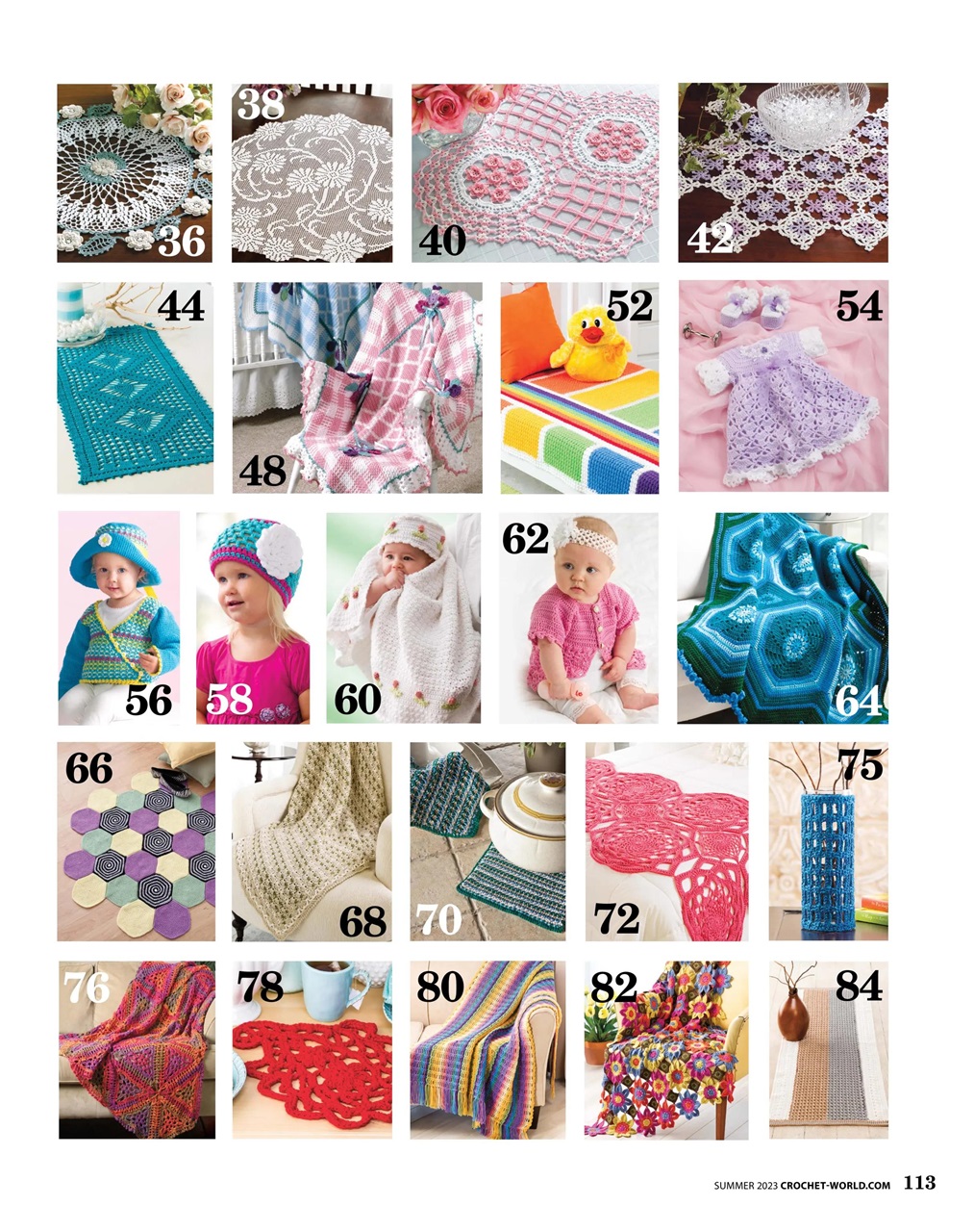 Crochet World Preview Pages