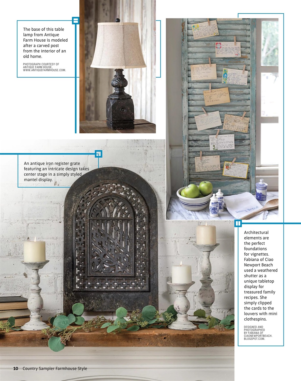 Farmhouse Style Preview Pages