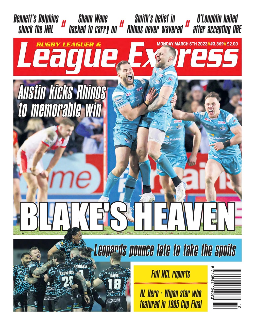 League Express Preview Pages