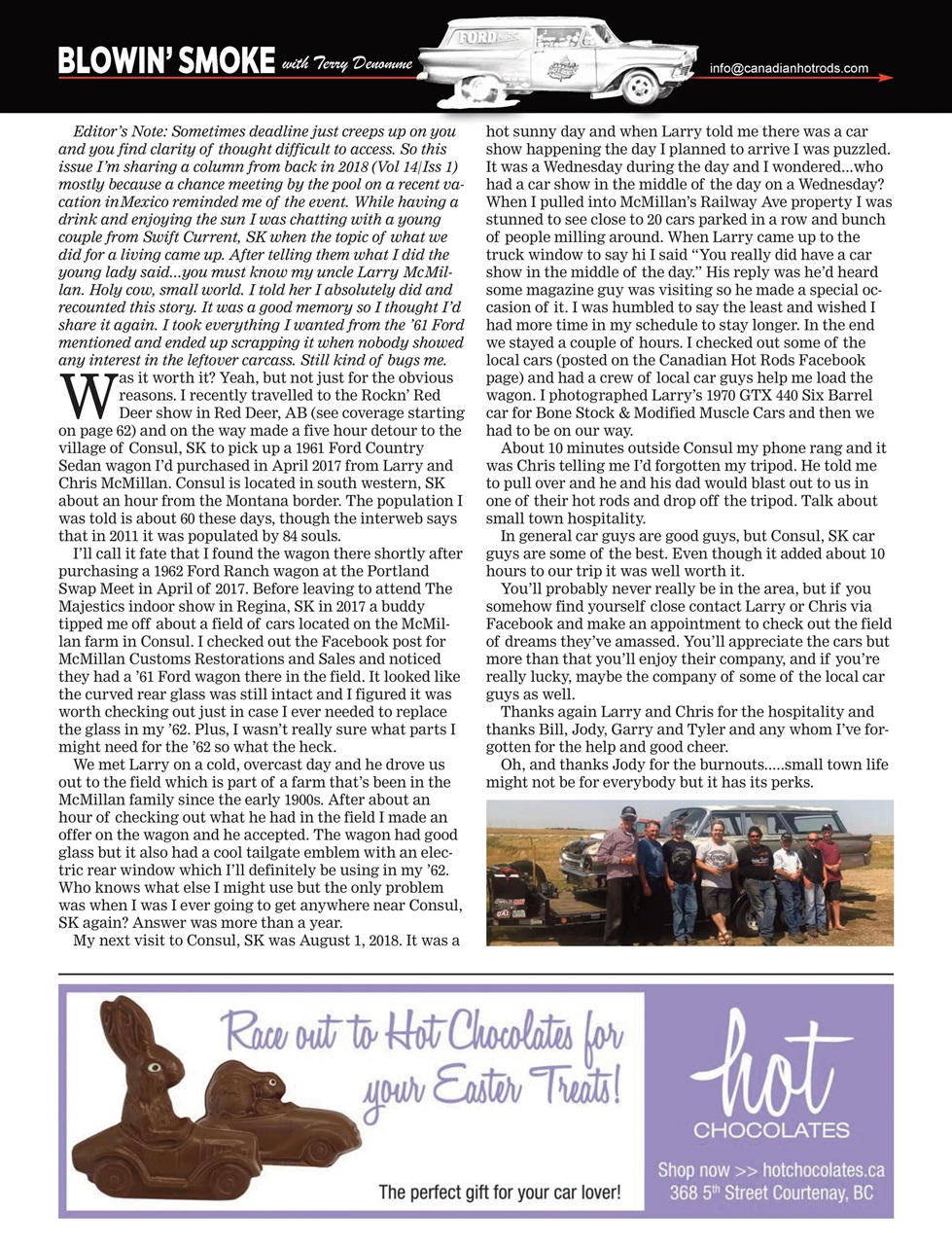 Canadian Hot Rods Preview Pages